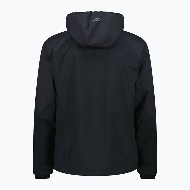 férfi softshell dzseki CMP 35Z2767 Fix Hood black/anthracite 2