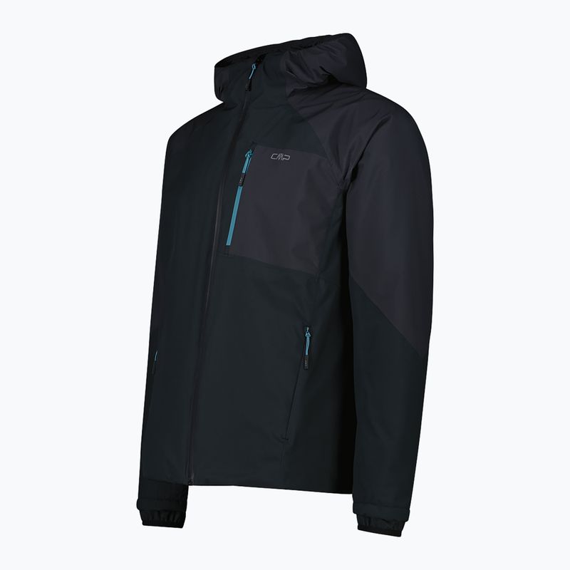 férfi softshell dzseki CMP 35Z2767 Fix Hood black/anthracite 3