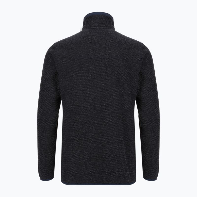 Férfi polár pulóver CMP 35H3907 Melange kötött blue melange/blue 2