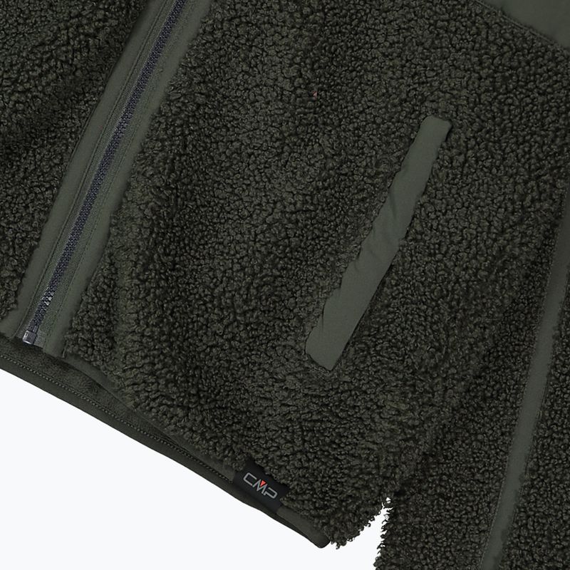 Férfi dzseki CMP 35P3877 Teddy Highloft forest 4