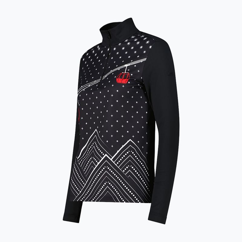 Női CMP pulóver 35L0496 Sweat nero 3