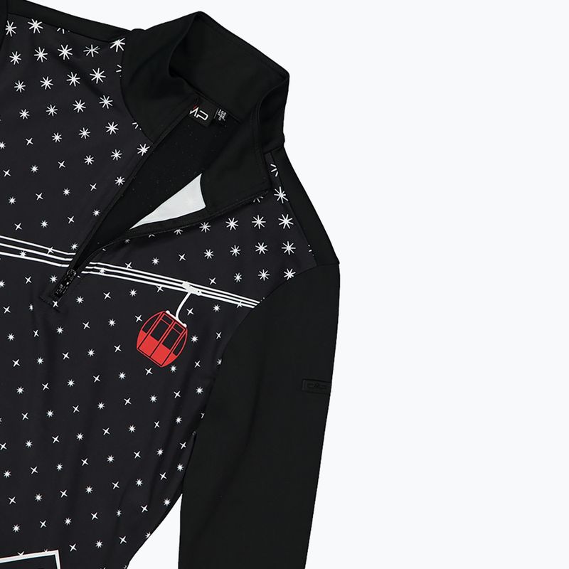 Női CMP pulóver 35L0496 Sweat nero 4