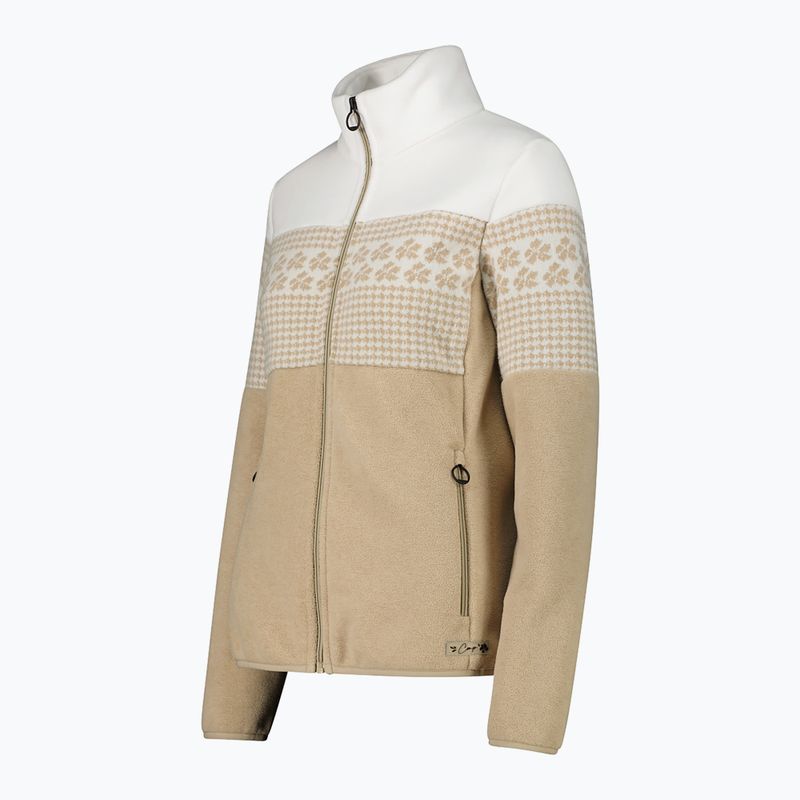 Női pulóver CMP 35J3806 Arctic Fleece cookie melange 3