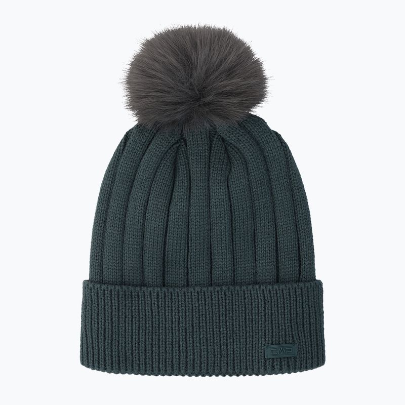 Női téli sapka CMP 5505676 Knitted trek green 2