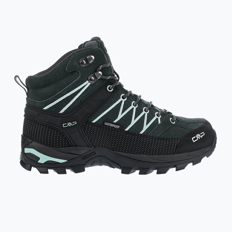 Női túrabakancs CMP Rigel Mid Wp trek green/jade 9