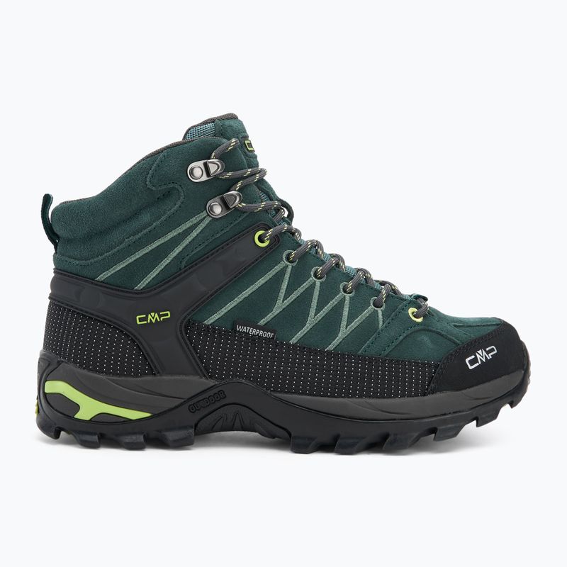Férfi túrabakancsok CMP Rigel Mid Wp trek green/apple 2