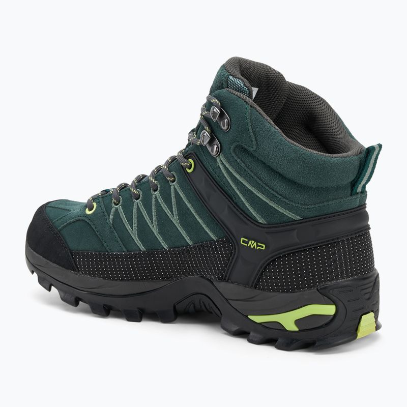 Férfi túrabakancsok CMP Rigel Mid Wp trek green/apple 3