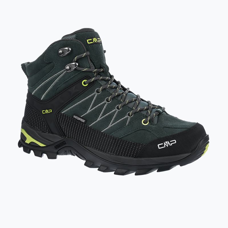 Férfi túrabakancsok CMP Rigel Mid Wp trek green/apple 8
