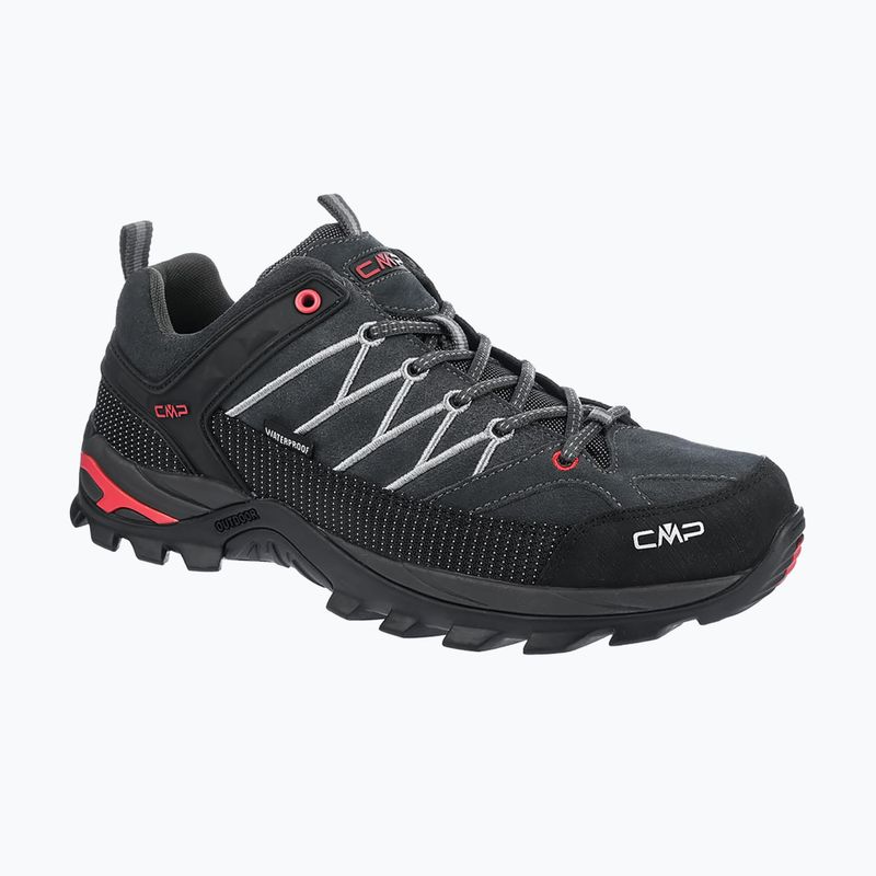 Férfi túracipő CMP Rigel Low titanium/ferrari red