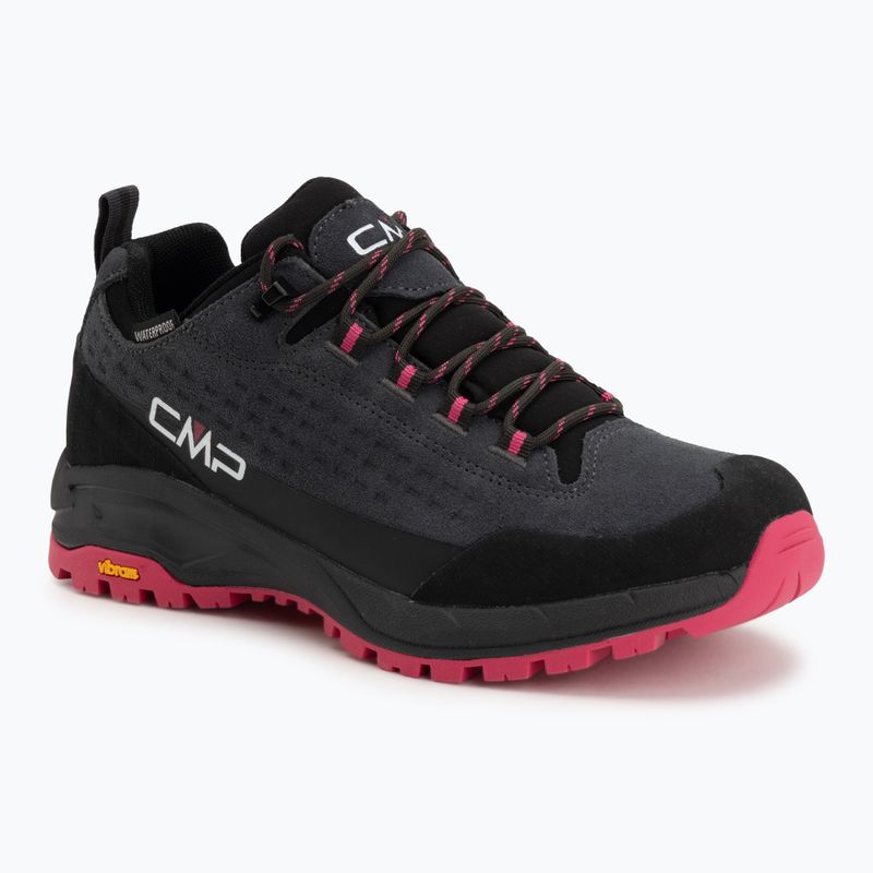 Női túracipők CMP Vertyx Low Waterproof grey/fuxia