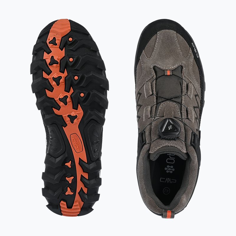 Férfi túracipő CMP Rigel Low Fitgo Wp mud/rust 12