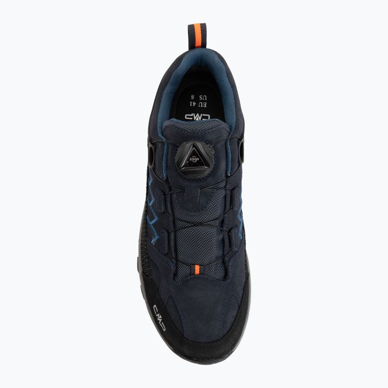 Férfi túracipők CMP Rigel Low Fitgo Wp b.blue/flash orange 5
