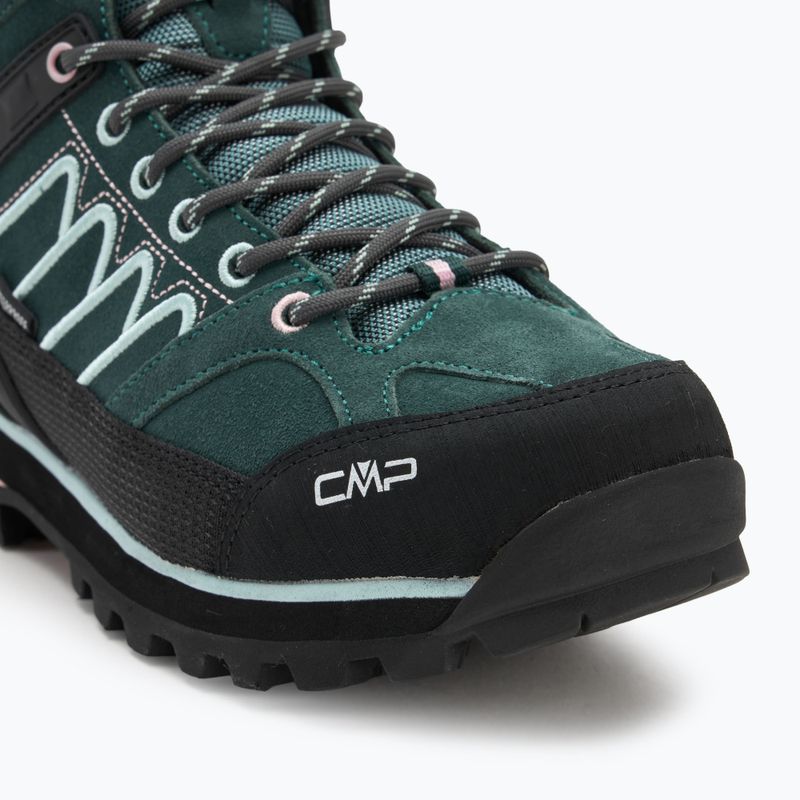 Női trekkingcipő CMP Moon Mid WP trek/green/pink 7
