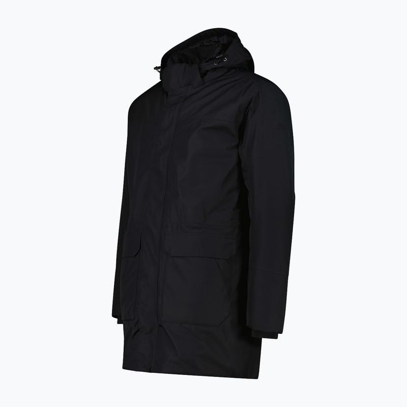 Férfi esőkabát CMP 35K3737 Parka Zip Hood black 3