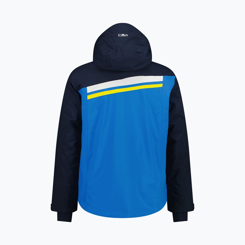 Férfi sídzseki CMP 35W0017 Zip Hood royal blue 2