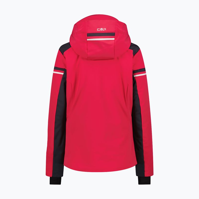 Női sídzseki CMP 35W0196 Zip Hood carmine 2