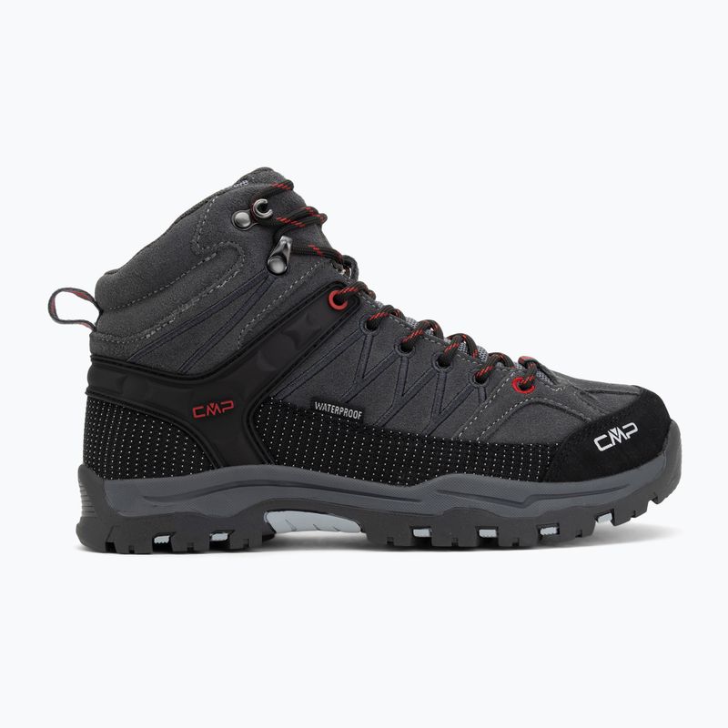 Gyerek túrabakancs CMP Rigel Mid Wp grey/ferrari 2