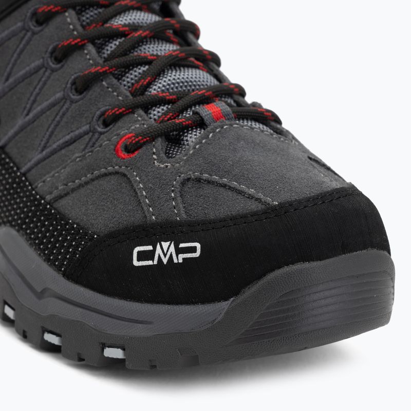Gyerek túrabakancs CMP Rigel Mid Wp grey/ferrari 7