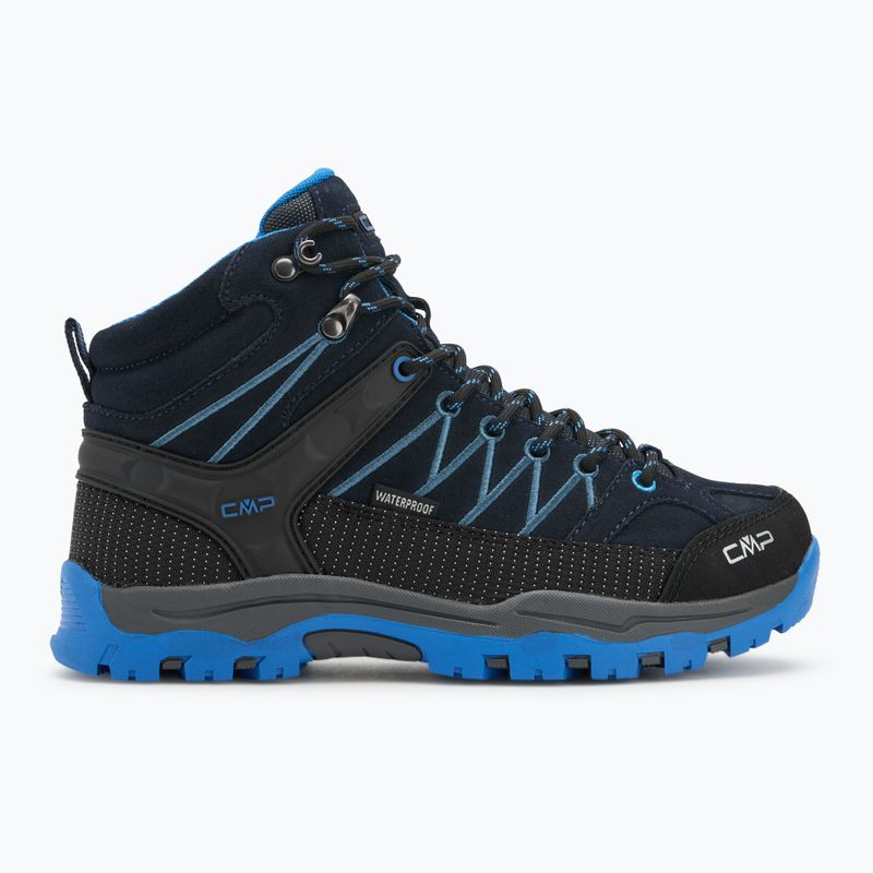 Gyerek túracipő CMP Rigel Mid Wp blue/bluestone/royal blue 2