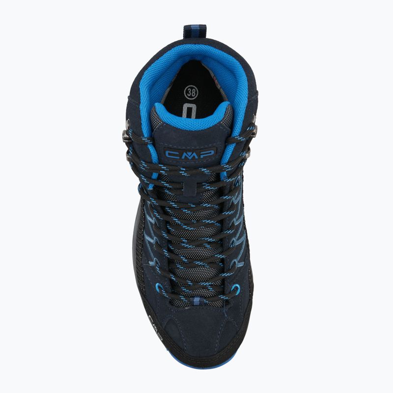 Gyerek túracipő CMP Rigel Mid Wp blue/bluestone/royal blue 5