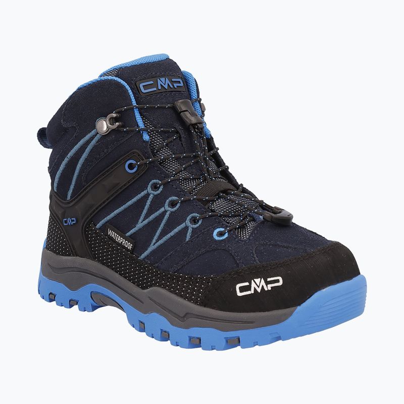 Gyerek túracipő CMP Rigel Mid Wp blue/bluestone/royal blue 8