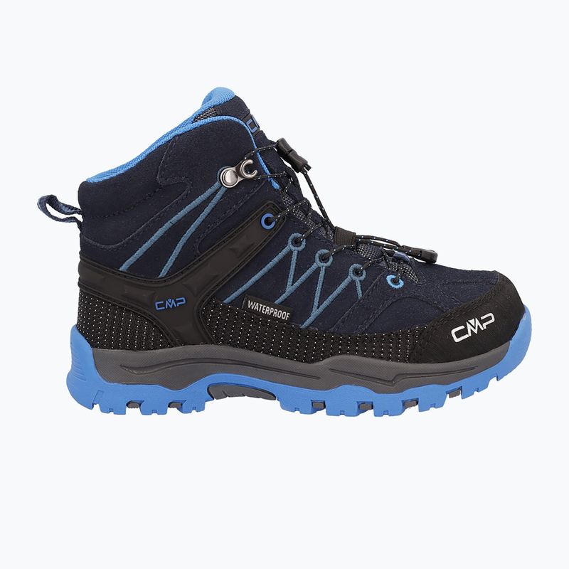 Gyerek túracipő CMP Rigel Mid Wp blue/bluestone/royal blue 9