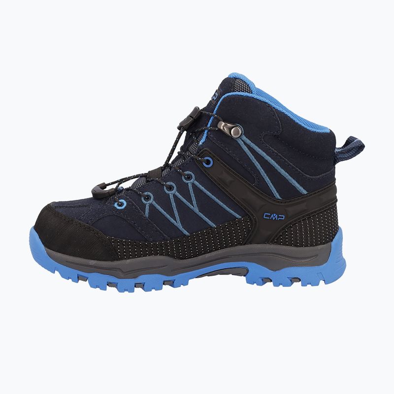 Gyerek túracipő CMP Rigel Mid Wp blue/bluestone/royal blue 10