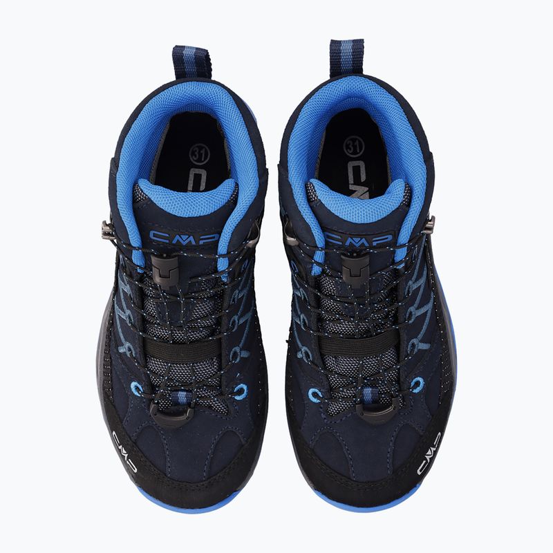 Gyerek túracipő CMP Rigel Mid Wp blue/bluestone/royal blue 13