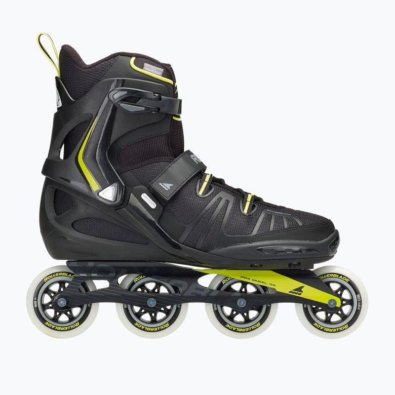 Férfi Rollerblade RB XL fekete-sárga görkorcsolya 3