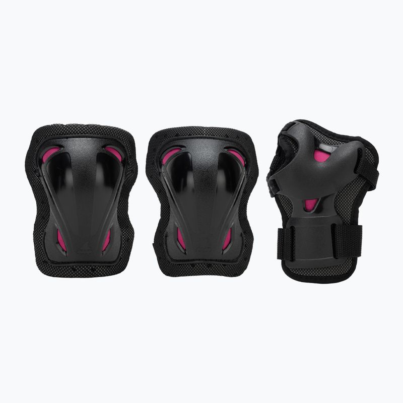 Női védőkészlet Rollerblade Skate Gear W 3 Pack fekete 069P0500 219