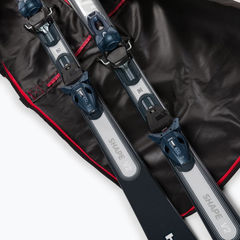 Sí táskahuzat Nordica Ski Bag Lite black/red 4