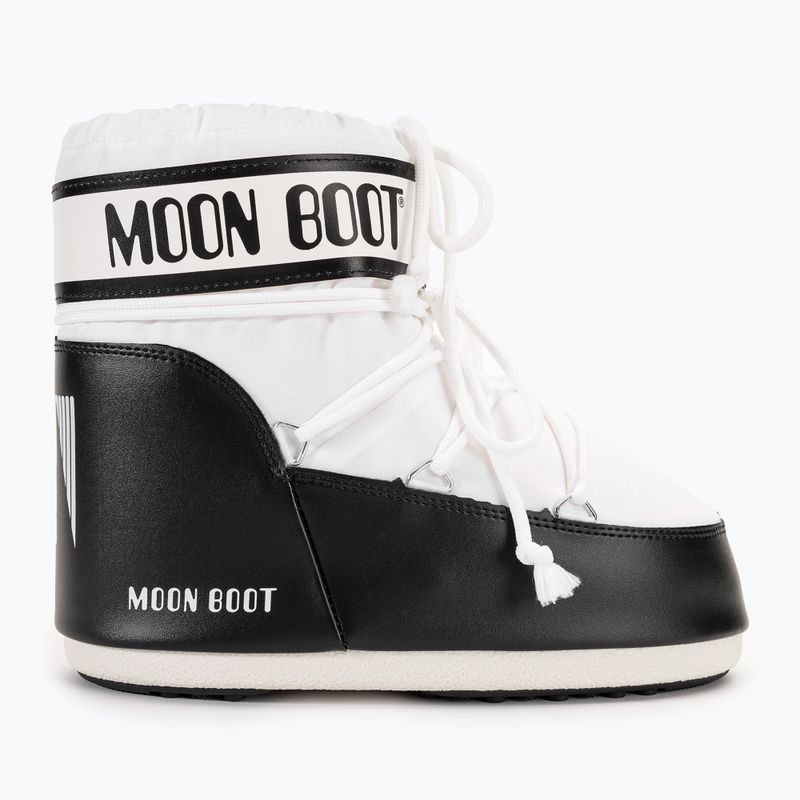 Női Moon Boot Icon Low Nylon fehér hócsizma 2