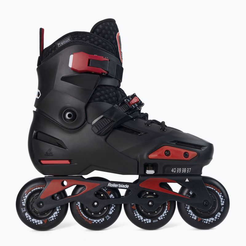 Rollerblade Apex fekete 07102600 100 gyermek korcsolya 2