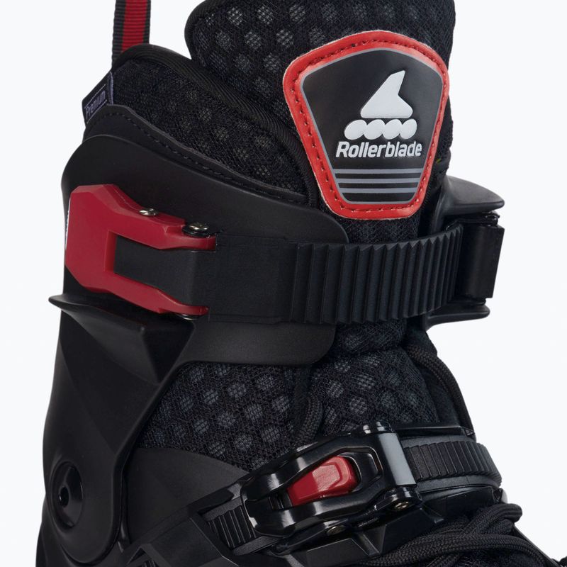 Rollerblade Apex fekete 07102600 100 gyermek korcsolya 5