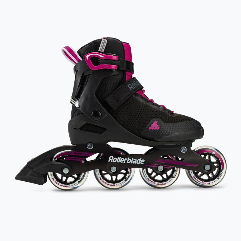 Női görkorcsolya Rollerblade Sirio 80 black/raspberry 2