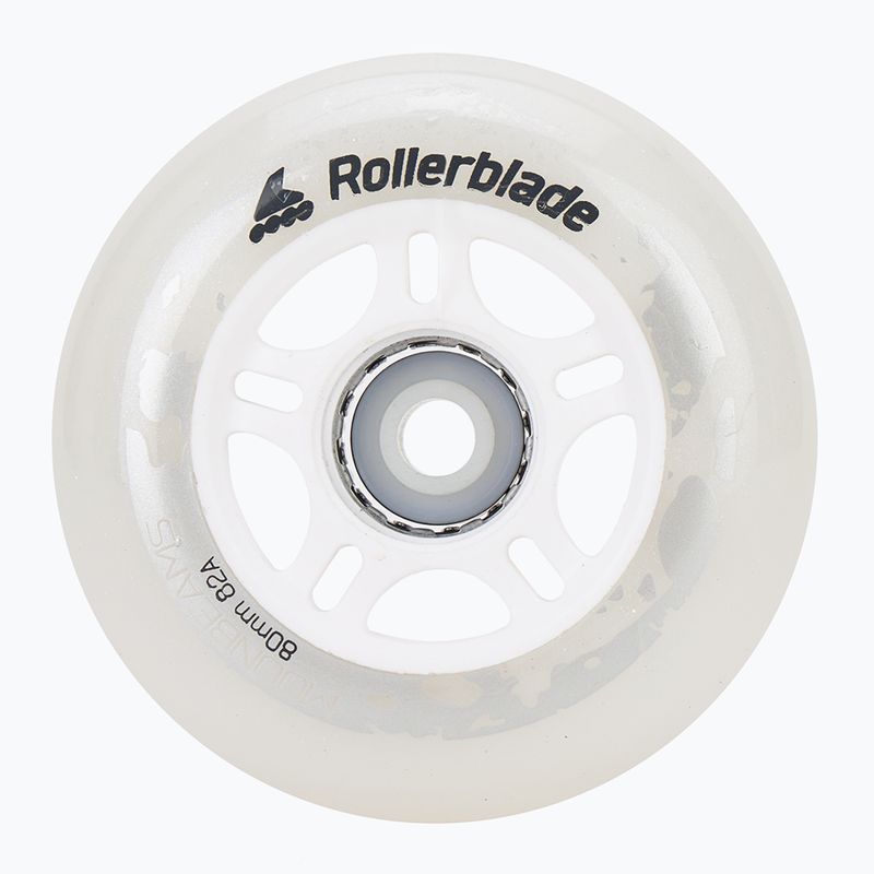 Rollerblade Moonbeams Led kerekek 80/82A 4 db fehér 06120000 101 2