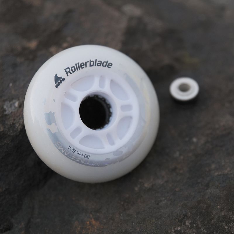 Rollerblade Moonbeams Led kerekek 80/82A 4 db fehér 06120000 101 5