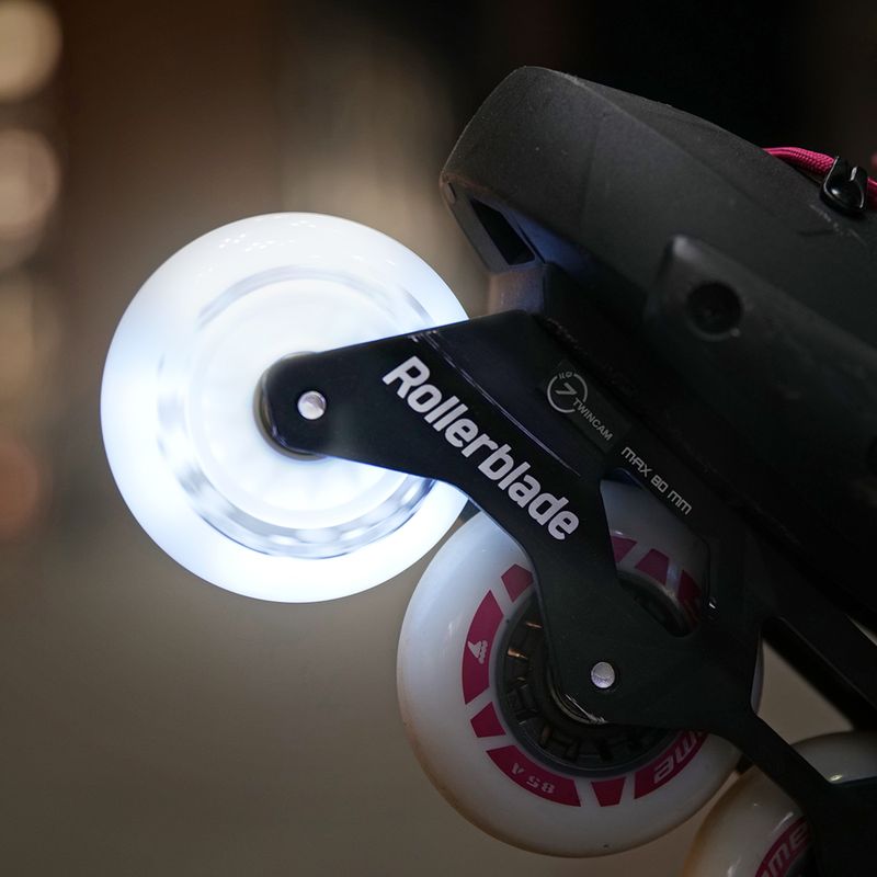 Rollerblade Moonbeams Led kerekek 80/82A 4 db fehér 06120000 101 6