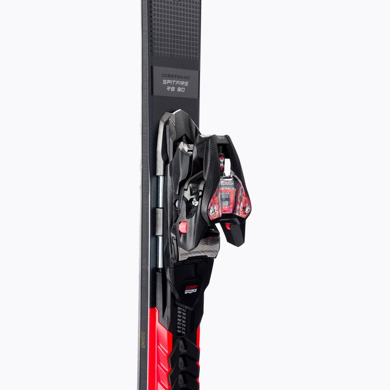 Nordica DOBERMANN SPITFIRE 80 RB lesiklás síléc fekete-piros +XCELL12 FDT 0A1236LB 001 6