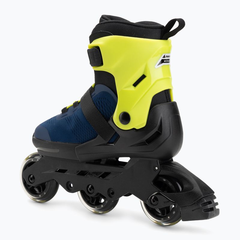 Rollerblade Microblade 3WD Jr gyerek görkorcsolya kék királykék/lime 3