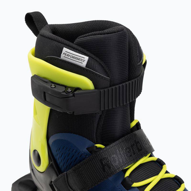 Rollerblade Microblade 3WD Jr gyerek görkorcsolya kék királykék/lime 8