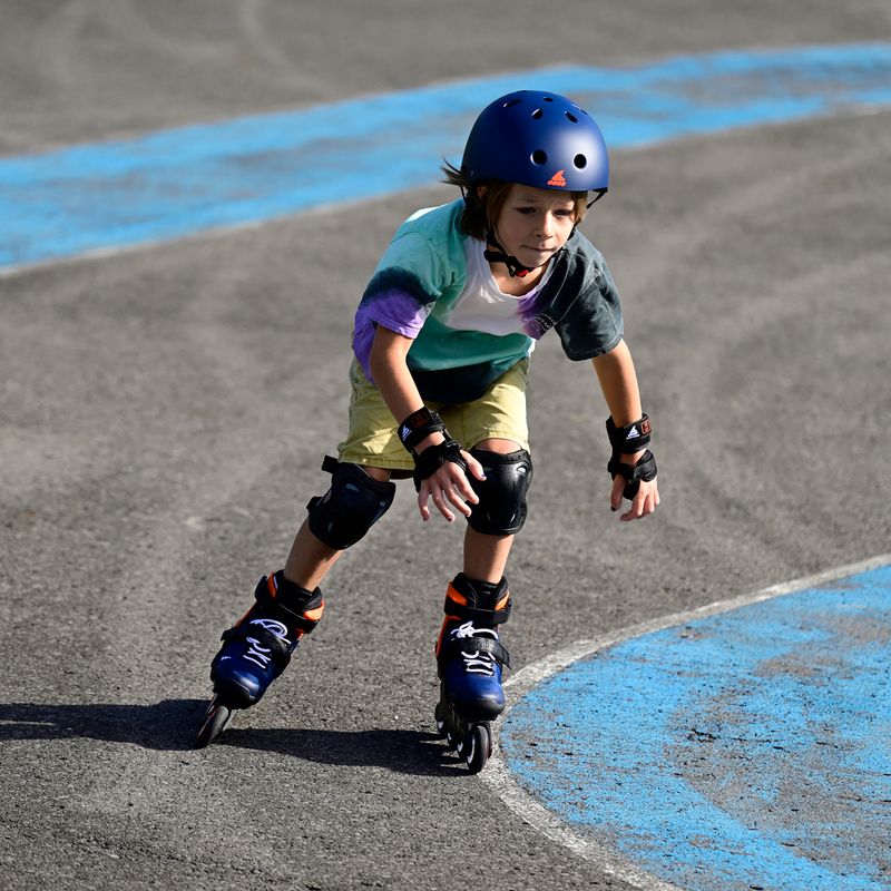 Rollerblade Microblade gyermek korcsolya tengerészkék és narancssárga 07221900 174 11