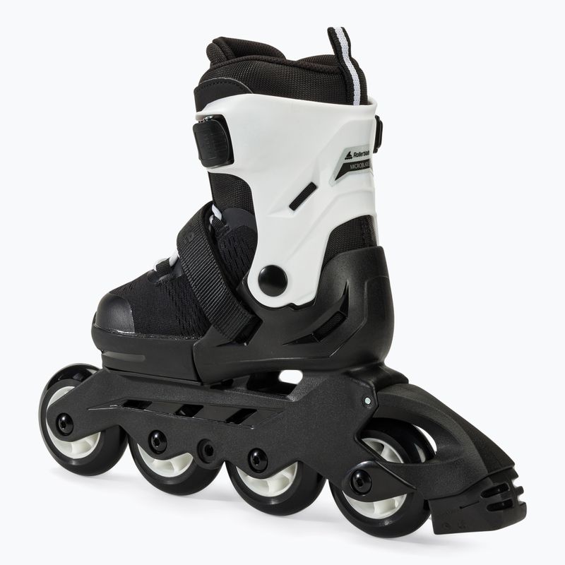Gyerek görkorcsolya Rollerblade Microblade black/white 3