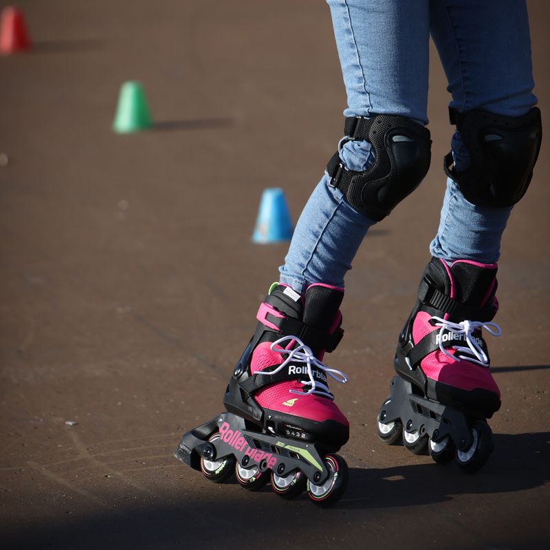 Rollerblade Microblade gyermek görkorcsolya rózsaszín 07221900 8G9 11