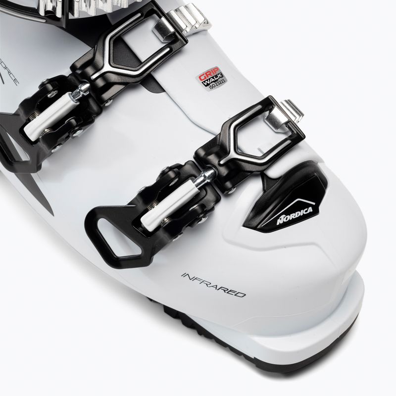 Női Speedmachine 3 85 W GW sícipő fehér és fekete 050G2700269 6