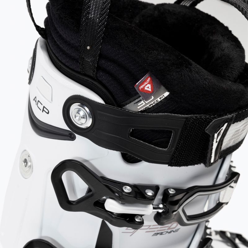 Női Speedmachine 3 85 W GW sícipő fehér és fekete 050G2700269 8