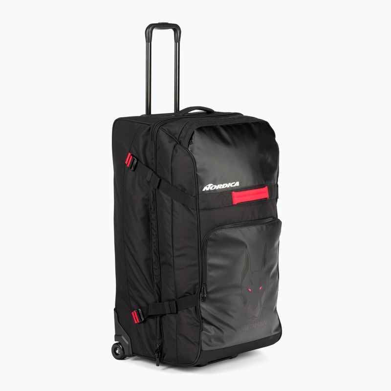 Nordica Race XL Duffle Roller Doberman utazótáska fekete és piros 0N304301741 2