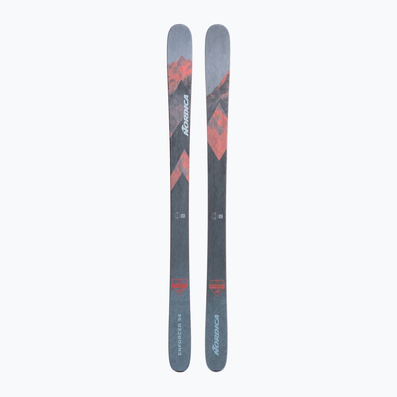 Nordica ENFORCER 94 lapos szürke-piros lesiklás síléc 0A230800001