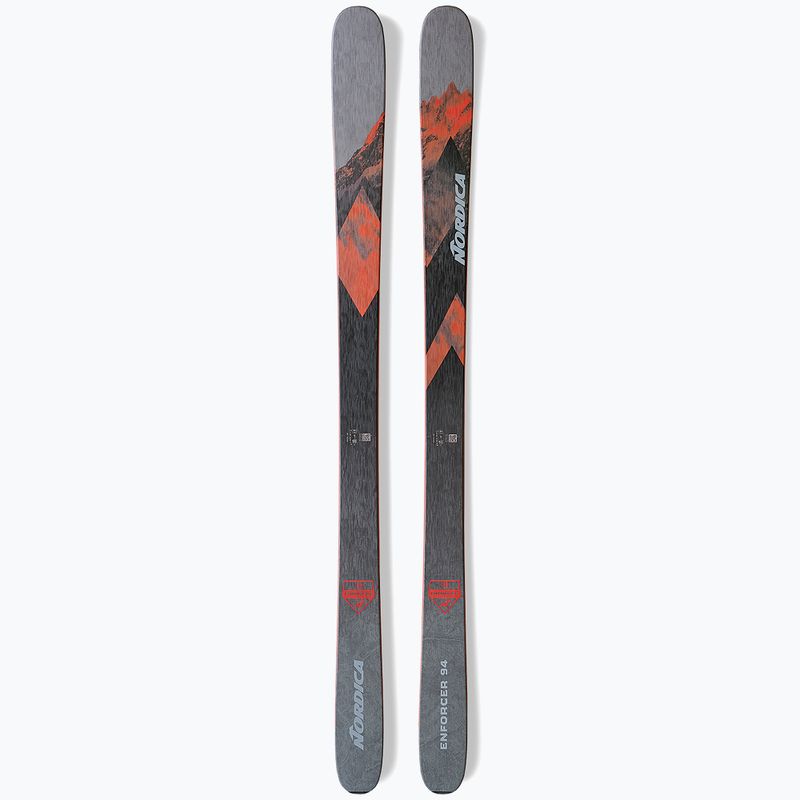 Nordica ENFORCER 94 lapos szürke-piros lesiklás síléc 0A230800001 7