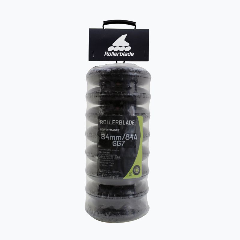 Rollerblade kerekek XT 84MM + SG7 görkorcsolya kerekek 8 db szürke 06953400080 2